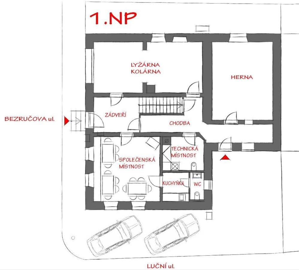 Apartmany U Muzea Horní Blatná 外观 照片